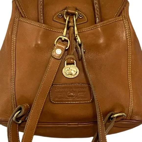 Dooney & Bourke Vintage Canyon Honey Leather Mini Backpack - Picture 10 of 15